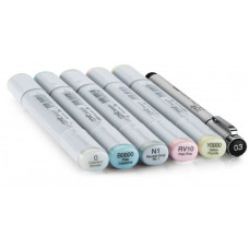 Набір спиртових маркерів Copic Sketch Set Blending Basics 5+1