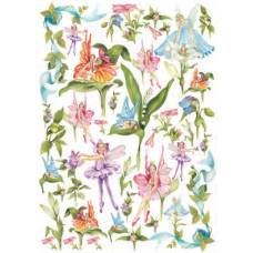 Карта для декупажу Танцюючі феї 50x70 см арт DECOUP01_066