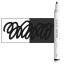 Акриловый маркер Copic Acrea Paint Marker 0,8 мм, 002 Rich Black (Насыщенный черный)