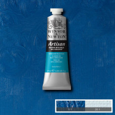 Краска масляная водорастворимая Winsor Artisan Water Mixable 37 мл, № 138, Cerulean Blue Hue Небесно-Голубой