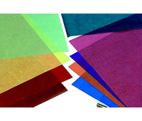 Набор флизелина Folia Translucent Decorative Sheets, 23x33 см Ассорти, 10 шт