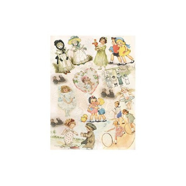 Декупажна карта на рисовому папері Cadenсe Rice Paper А4 Decoupage А4 №86