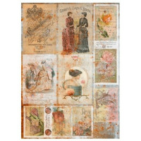 Декупажная карта на рисовой бумаге Rice Paper Decoupage Cadence, №424