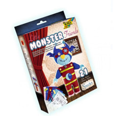 Набор для создания игрушки из фетра Folia Little monster Friends Specter Спектер