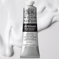 Водорозчинна олія фарба WINSOR NEWTON Artisan 37 мл №748 Zinc white/Mixing white Цинкові білила