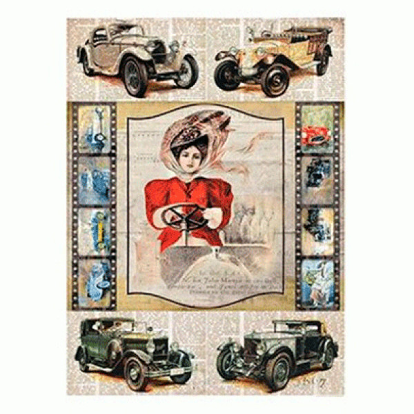 Декупажна карта на рисовому папері Cadenсe Rice Paper А4 Decoupage А4 №209