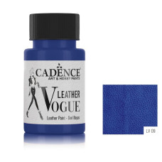 Фарба по шкірі Cadence VOGUE LEATHER PAINT, 50 мл, Синій