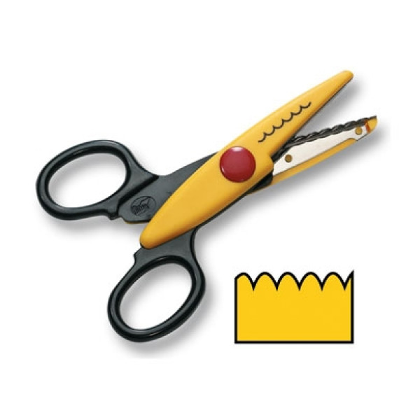 Ножиці фігурні Folia Contour Scissors, Peak-cut арт. 793