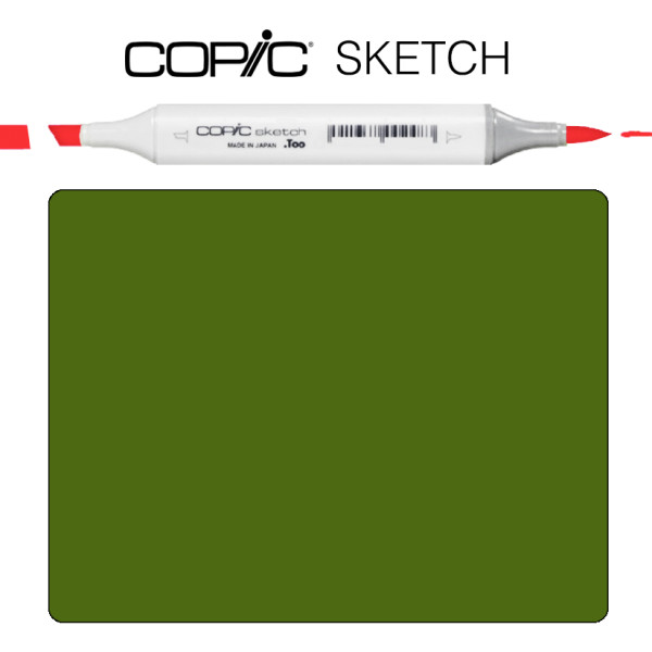 Маркер Copic Sketch YG-99 Marine green Темно-зелений