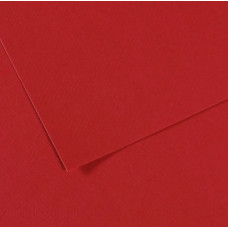 Папір пастельний Canson Mi-Teintes 160 г/м2 50x65 см №116 Burgundy Бордовий