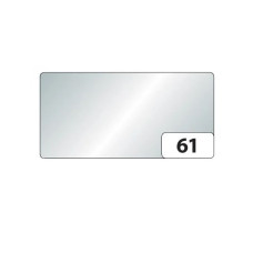 Картон Folia Photo Mounting Board 300 г/м2, A4, №61 Silver shiny Серебряный блестящий