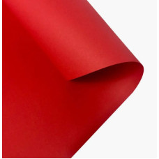 Бумага Folia Tinted Paper 130 г/м2, 50x70 см, №20 Hot red Темно-красный