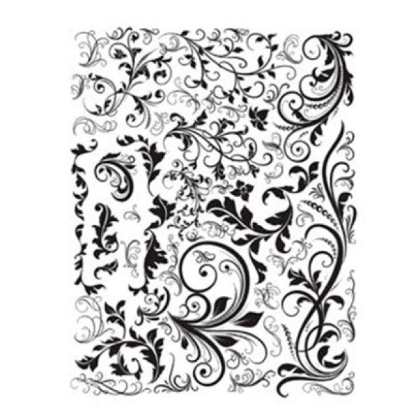 Натирка чорно-біла Cadence 17х25 см, R-006