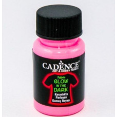 Світлонакопичувальна акрилова фарба для тканини Fabric Glow In The Dark Cadence, 50 мл