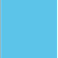 Папір Folia Tinted Paper 130 г/м2, 20х30 см №30 Sky blue Небесно-блакитний