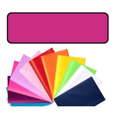 Папір обгортковий тишею однотонний Folia Tissue Paper 20 г/м2, 50x70 см, 13 аркушів, №21 Old rose Темно-рожевий