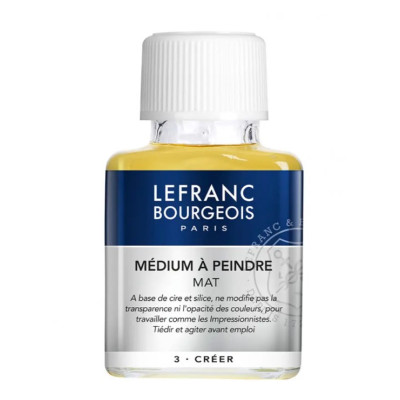 Медіум матовий Lefranc Mat painting medium, 75 мл