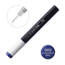 Чернила для заправки маркеров Copic Ink B-69 Stratospheric blue Голубая стратосфера, 12 мл