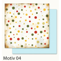 Дизайнерская бумага Folia Design Papers Christmas Рождество 190 г/м2, 30,5x30,5 см №04
