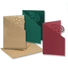 Заготовка для открытки квадратная Folia Cards, 220 г/м2, 13,5x13,5 см, № 60 Silver Серебряный