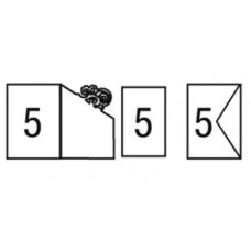 Заготовка для листівки квадратна Folia Cards, 220 г/м2, 13,5x13,5 см №60 Silver Срібний