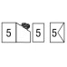 Заготовка для открытки квадратная Folia Cards, 220 г/м2, 13,5x13,5 см, № 60 Silver Серебряный