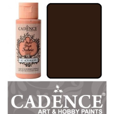 Краска по ткани Cadence Style Matt Fabric Paint, 59 мл, Какао