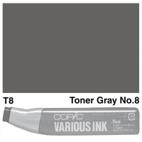 Чернила для заправки маркеров Copic Various Ink T-8 Toner gray Серый