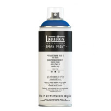 Акрилова фарба в аерозолі Liquitex SPRAY PAINT, ФЦ синій 400 мл