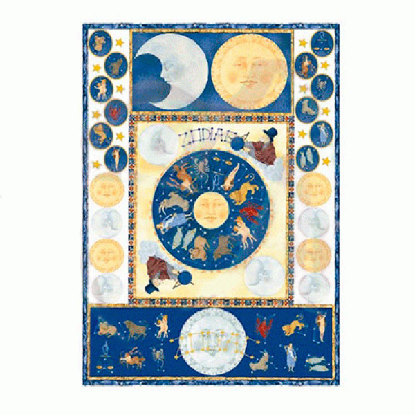 Карта для декупажу Зодіак розмір 50x70 см