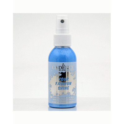 Фарба по тканині спрей, перламутрова Cadence Your Fashion Spray 100 мл Морский