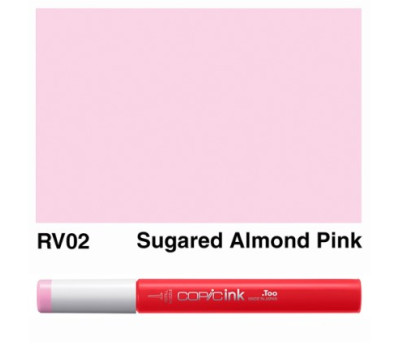 Заправка для маркерів COPIC Ink RV02 Sugared almond pink Мигдально-рожевий 12 мл