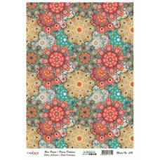 Декупажная карта на рисовой бумаге Rice Paper Decoupage Cadence, №470