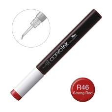Чернила для заправки маркеров Copic Ink R-46 Strtong red Насыщенно-красный, 12 мл