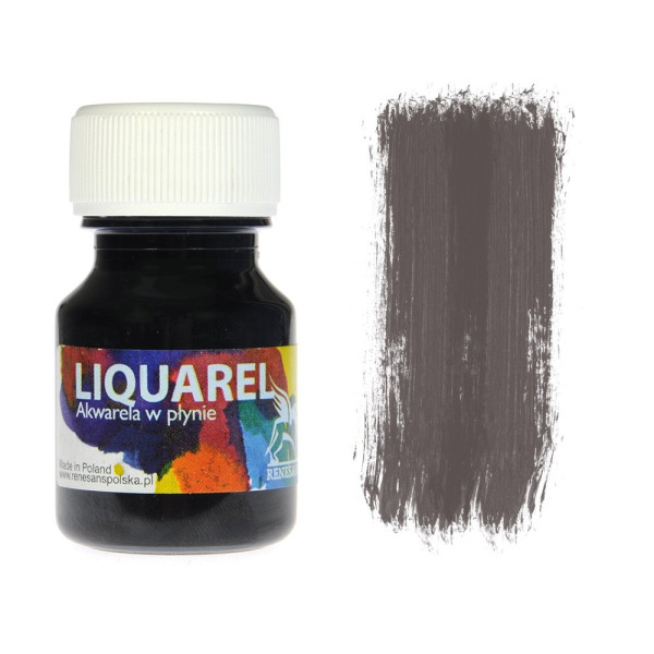 Рідка акварельна фарба Renesans LIQUAREL, 30 мл, №171 Теплий сірий