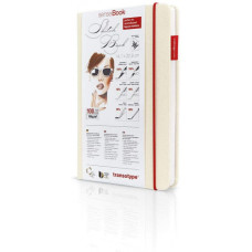 Скетчбук Transotype Sense Book Layoutmarket Sketchbook, A5, 144 г/м2, 100 листов