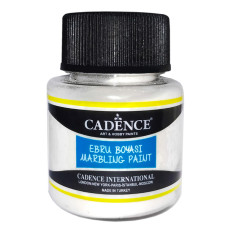 Фарба для ебру Cadence Marbling paint, 45 мл, Біла