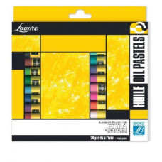 Набір олійної пастелі Louvre Oil Pastels 10 мм, 24 шт.