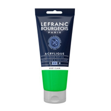 Акрилова фарба Lefranc Fine Acrylic Color 80 мл, 556 Light green Світлий зелений