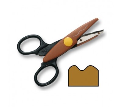 Ножницы фигурные Folia Contour Scissors, Flow-СUT, large