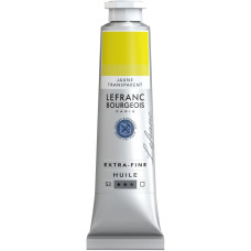 Фарба олійна Жовтий прозачний Lefranc Extra-Fine 40 мл №775 S3, Transparent Yellow
