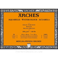 Блок для акварели крупнозернистый Arches Rough Grain 300 гр, 18x26 см 20 листов арт 1795083