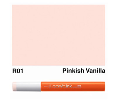 Заправка для маркерів COPIC Ink, R01 Pinkish vanilla Рожева ваніль, 12 мл