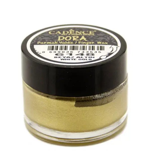 Віск для золочення Dora Wax Cadence 20 мл Біле золото