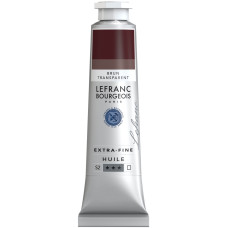 Краска масляная Lefranc Extra Fine 40 мл, 110 Прозрачный коричневый