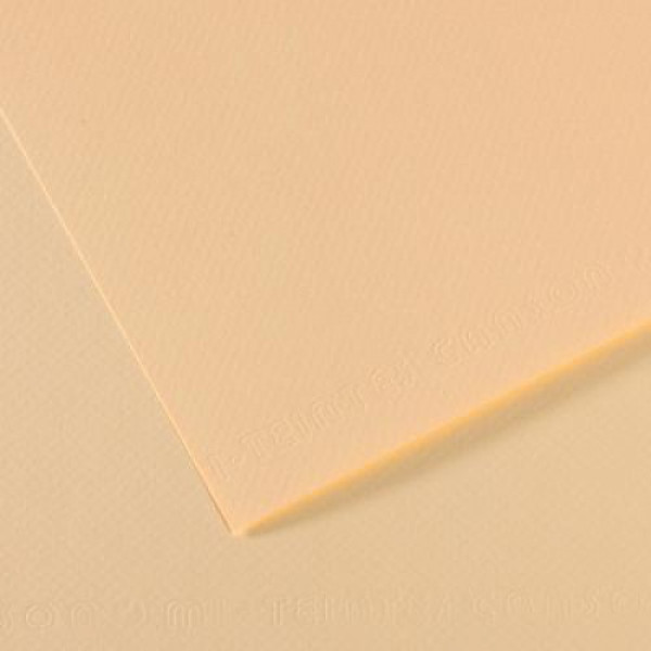 Папір пастельний Canson Mi-Teintes 160 г/м2 50x65 см №101 Pale yellow Пастельно-жовтий