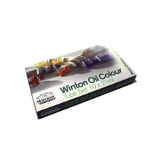 Набор масляных красок Winton Newton Oil Colour, 10 шт, тубы объемом 21 мл в подарочной коробке
