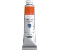 Олійна фарба Lefranc Extra Fine 40 мл № 727 Transparent orange Прозорий оранжевий