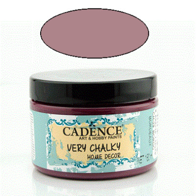 Меловая акриловая краска Cadence Very Chalky Home Decor, 150 мл, Розово-коричневый
