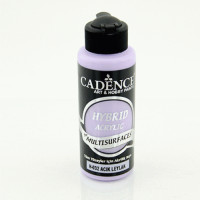 Універсальна акрилова фарба Hybrid Acrylic for Multisurfaces Cadence № 32, 120 мл, Light Mauve Біло-ліловий